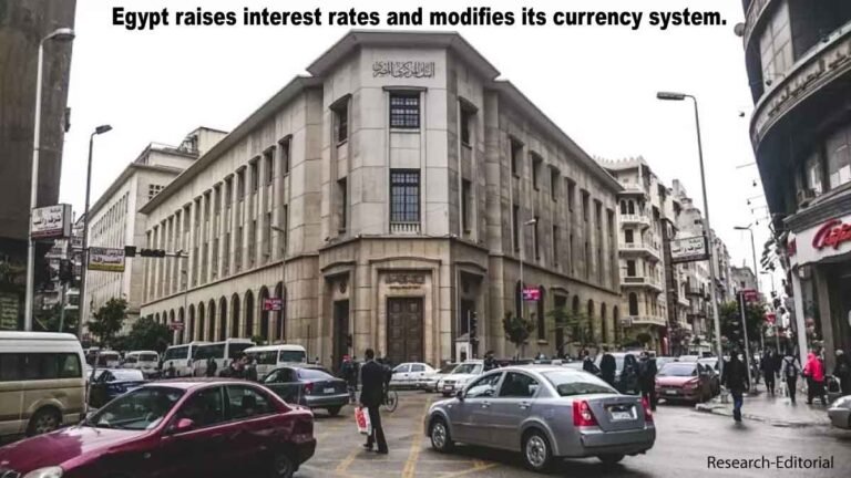 Announced by Egypt’s central bank on Thursday that it raised up the key interest rates by 2%
