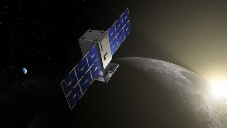 The historic journey to the moon of a tiny NASA spacecraft has completed.