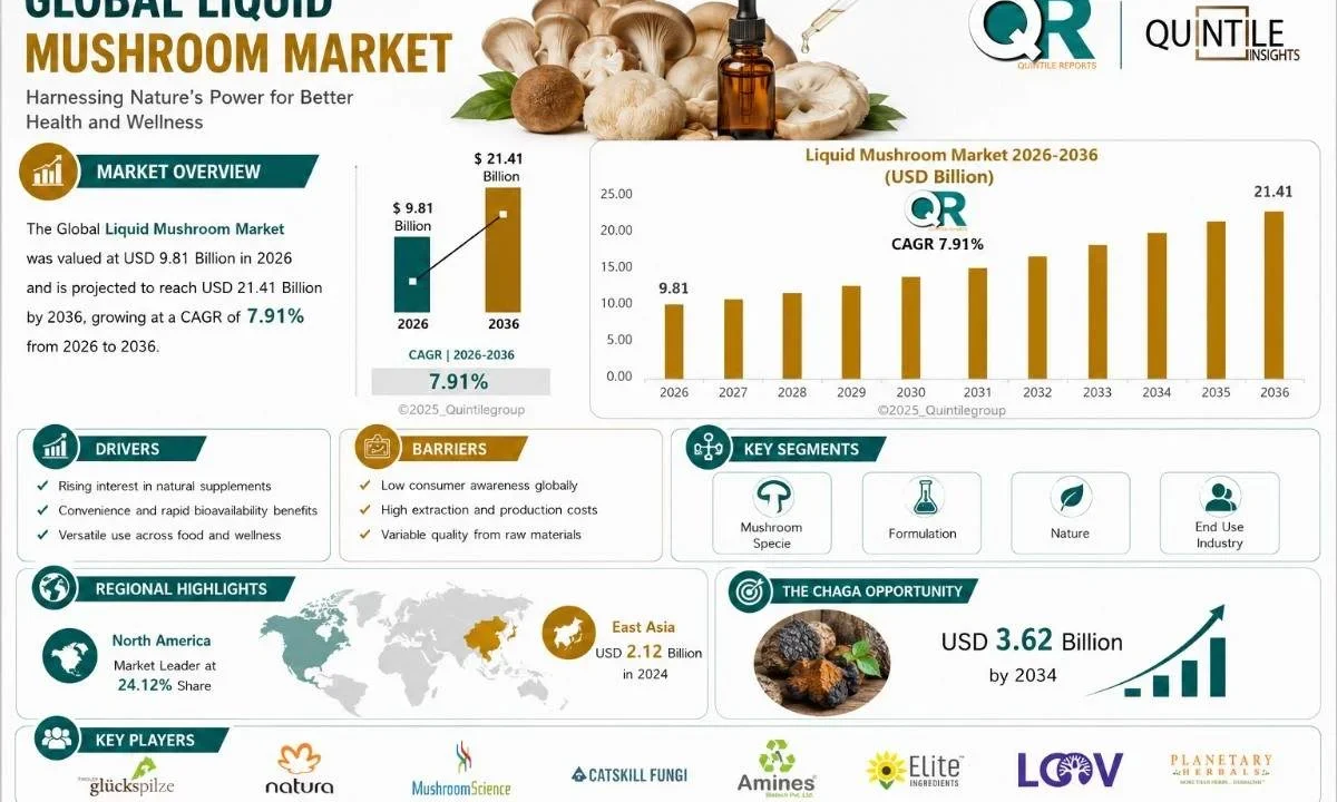 Liquid Mushroom Market